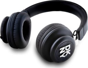 Słuchawki DKNY słuchawki nauszne Bluetooth DKBHS6PUSLK czarny/black Metal Logo 2