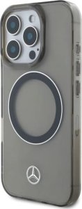 Mercedes Mercedes MEHMP16L23HUOSK iPhone 16 Pro    6.3" czarny/black hardcase Silver Ring MagSafe 2