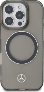 Mercedes Mercedes MEHMP16L23HUOSK iPhone 16 Pro    6.3" czarny/black hardcase Silver Ring MagSafe 3