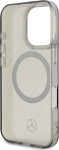 Mercedes Mercedes MEHMP16L23HUOSK iPhone 16 Pro    6.3" czarny/black hardcase Silver Ring MagSafe 7