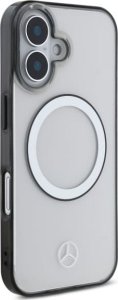 Mercedes Mercedes MEHMP16S23HUOKC iPhone 16 6.1"   transparent hardcase Printed logo MagSafe 4