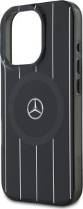 Mercedes Mercedes MEHMP16X23HRSK iPhone 16 Pro     Max 6.9" czarny/black hardcase MB Double Layer Crossed Lines MagSafe 1