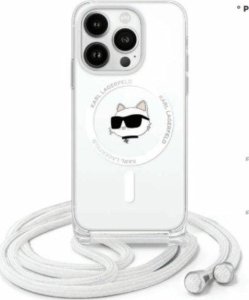 Karl Lagerfeld Karl Lagerfeld KLHMP16LHCCHNT iPhone 16   Pro 6.3" hardcase transparent IML Choupette Head & Cord Magsafe 1