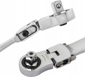 ROCKFORCE / WMC ROCKFORCE KLUCZ OCZKOWY-PRZEGUBOWY WYMIENNY Z GRZECHOTKĄ kpl. 8el. 8-19mm 6