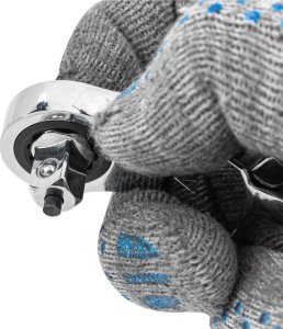 ROCKFORCE / WMC ROCKFORCE KLUCZ OCZKOWY-PRZEGUBOWY WYMIENNY Z GRZECHOTKĄ kpl. 8el. 8-19mm 7