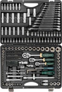 Zestaw narzędzi ROCKFORCE / WMC ROCKFORCE ZESTAW KLUCZY 216 + 3el. 1/2" 3/8" 1/4" 2