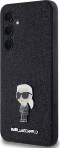 Karl Lagerfeld Karl Lagerfeld KLHCSA55GKNPSK A55 A556 czarny/black hardcase Fixed Glitter Ikonik Logo Metal Pin 2