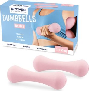 Spokey Hantle Bone neoprenowe 2 x 2 kg 4
