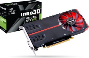 Karta graficzna Inno3D GeForce GTX 1050 1-Slot Edition 2GB GDDR5 (128 bit), DVI-D, HDMI, DisplayPort, BOX (N10502-1SDV-E5CM) 1