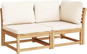 vidaXL 8-cz. zestaw wypoczynkowy do ogrodu, z poduszkami, akacja 3