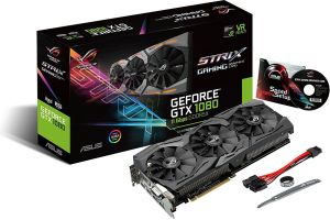 Karta graficzna Asus GeForce GTX 1080 ROG Strix Advanced 8GB GDDR5 (256-Bit) DVI, 2xHDMI, 2xDP, BOX (STRIX-GTX1080-A8G-11GBPS) 6