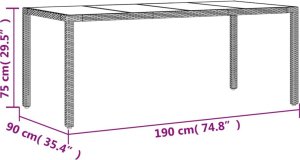 vidaXL 9-cz. zestaw mebli ogrodowych z poduszkami, czarny, polirattan 9