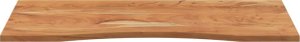 vidaXL Blat biurka, 110x50x2,5 cm, prostokątny, lite drewno akacjowe 4
