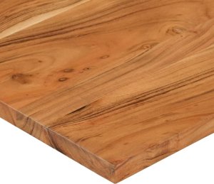 vidaXL Blat biurka, 110x50x2,5 cm, prostokątny, lite drewno akacjowe 8