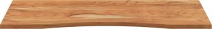 vidaXL Blat biurka, 120x50x2,5 cm, prostokątny, lite drewno akacjowe 4