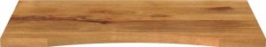 vidaXL Blat biurka, z wycięciem, 90x50x2,5 cm, surowe drewno mango 3