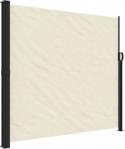 vidaXL Zwijana markiza boczna na taras, kremowa, 180 x 600 cm 2