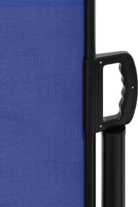 vidaXL Zwijana markiza boczna na taras, niebieska, 180 x 600 cm 8