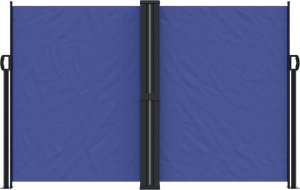 vidaXL Zwijana markiza boczna, niebieska, 160 x 600 cm 3