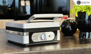 Gofrownica Electo GOFROWNICA 2000W XXL 2 GOFRY Z REGULACJĄ TEMPERATURY PUSZYSTE GOFRY SOLIDNA 2