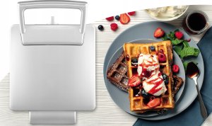 Gofrownica Electo GOFROWNICA 2000W XXL 2 GOFRY Z REGULACJĄ TEMPERATURY PUSZYSTE GOFRY SOLIDNA 7