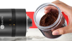 Młynek do kawy Electo MINI ELEKTRYCZNY MŁYNEK DO KAWY BEZPRZEWODOWY PRZENOŚNY USB AKUMULATOR 2