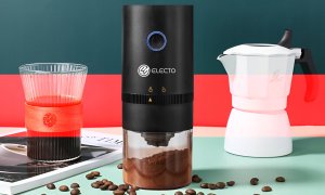 Młynek do kawy Electo MINI ELEKTRYCZNY MŁYNEK DO KAWY BEZPRZEWODOWY PRZENOŚNY USB AKUMULATOR 5