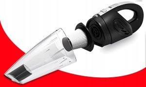 Odkurzacz ręczny ODKURZACZ SAMOCHODOWY RĘCZNY PRZENOŚNY BEZPRZEWODOWY AKUMULATOROWY KOŃCÓWKI 3