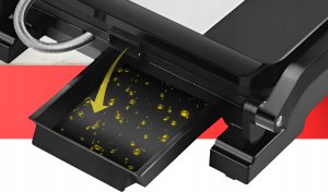 OPIEKACZ GRILL TOSTER 3W1 ELEKTRYCZNY SKŁADANY MOCNY 2400W WYSOKA JAKOŚĆ 7