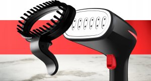 Parownica do ubrań PAROWNICA DO UBRAŃ ŻELAZKO PAROWE STEAMER PAROWY ZESTAW AKCESORIA KLIPS 8w1 5