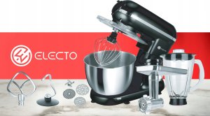 Robot kuchenny ROBOT KUCHENNY ELECTO 3000W 4W1 MIKSER BLENDER MASZYNKA DO MIĘSA MISA 6,2L 5