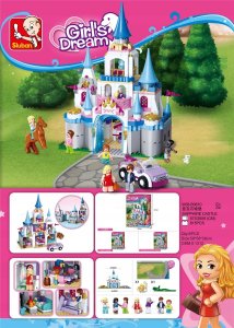 Sluban BLOCKS SLUBAN GIRLS DREAM CASTLE 815 PC 11