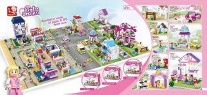 Sluban BLOCKS SLUBAN GIRLS DREAM CASTLE 815 PC 17
