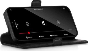 Surazo SURAZO Premium MJ - Skórzane Etui Na Smartphone Portfel z Klapką - Dakota Czarny Xiaomi 12T Pro 4