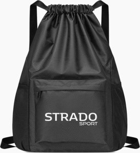 Strado Wodoodporny plecak sportowy torba Strado 37x48x19 cm (Czarny) 1