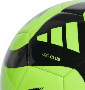 Adidas Piłka nożna Tiro Club zielono-czarna HZ4167 r. 3 4