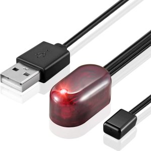 System przekazu sygnału AV Spacetronik IR Extender przekaźnik pilota szafkowy SP-IR02 2