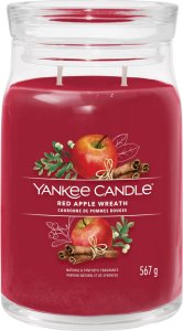 Yankee Candle Yankee Candle Red Apple Wreath świeca Cylidner Owocowy Czerwony 1 szt. 2