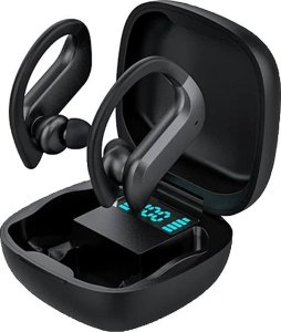 Słuchawki Verk Słuchawki bezprzewodowe bluetooth sportowe do ćwiczenia biegania na ucho Słuchawki bezprzewodowe bluetooth sportowe do ćwiczenia biegania na ucho 2