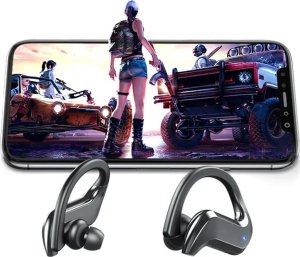 Słuchawki Verk Słuchawki bezprzewodowe bluetooth sportowe do ćwiczenia biegania na ucho Słuchawki bezprzewodowe bluetooth sportowe do ćwiczenia biegania na ucho 6