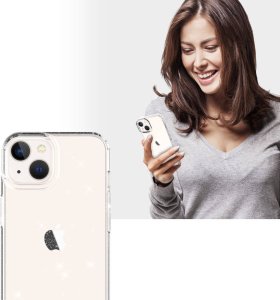 nemo Etui SAMSUNG GALAXY A50 Trans Glitter transparentne 4