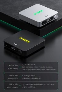 Wzmacniacz słuchawkowy FiiO Tranzystorowy K11 R2R 10