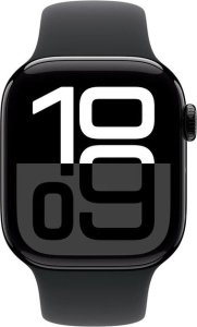 Smartwatch Apple Watch 10 GPS + Cellular 42mm Jet Black Alu Sport M/L Czarny  (MWX73ET-A) 2