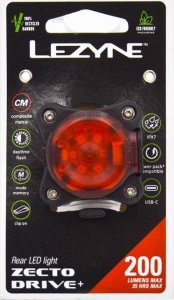 Lezyne Lampka tylna Lezyne ZECTO DRIVE+ 200 Lumenów, USB-C 6