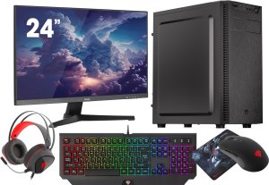 Komputer Vist VIST PC SOLID Ryzen 5 5600G 16GB SSD 1TB nVme WIFI G-Master 24" W11 1