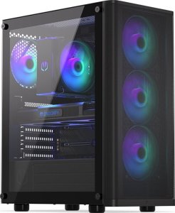 Komputer Vist GAMING PC ARGB VENTUM Ryzen 7 5700X RTX 4060 32GB SSD 1TB nVme WIFI W11 DLSS 3 1
