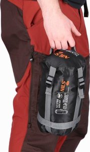 Nils Extreme Śpiwór Ultra Light NC1705 szaro-pomarańczowy 12