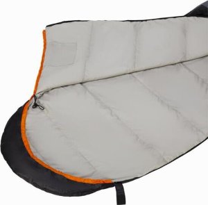 Nils Extreme Śpiwór Ultra Light NC1705 szaro-pomarańczowy 5