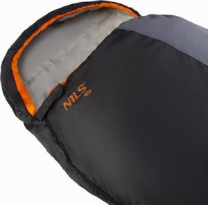 Nils Extreme Śpiwór Ultra Light NC1705 szaro-pomarańczowy 8