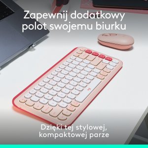 Klawiatura + mysz Logitech POP Icon Combo (920-013142) 3